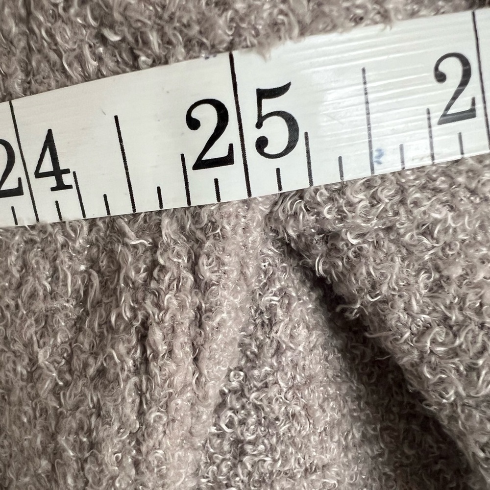 Barefoot Dreams Cozychic Lite Ribbed Island Wrap Cardigan in Pewter Sz 2XP NWT - Picture 8 of 11
